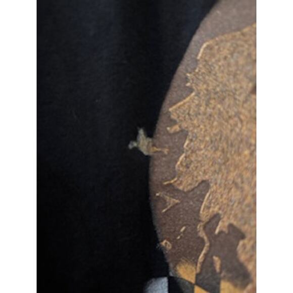 Vintage Harley-Davidson T-Shirt Black Eagle Wolf UK Graphics Multi Unisex XL - Picture 7 of 7